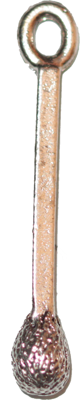 Match Stick - Silver - Leather (326x1621), Png Download