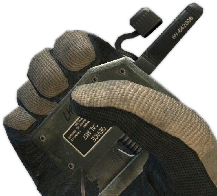 C4 Trigger Mw3 - Battlefield 4 C4 Png (850x770), Png Download