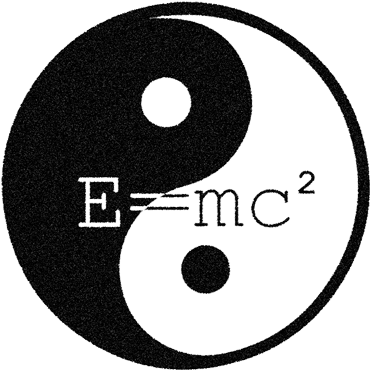 E=mc2 - E Mc2 Yin Yang (400x400), Png Download