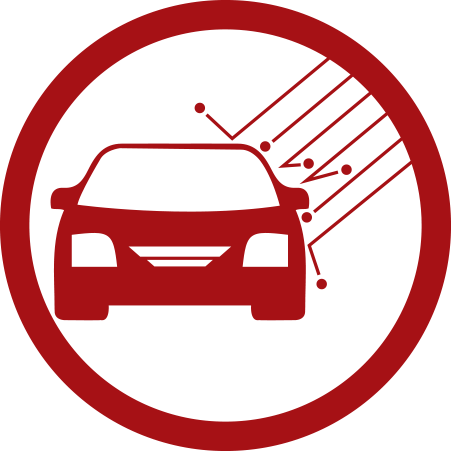 Cd Dents Hail Damage Iconcrystal Ellison2015 08 10t19 - Paintless Dent Removal Icon (452x451), Png Download