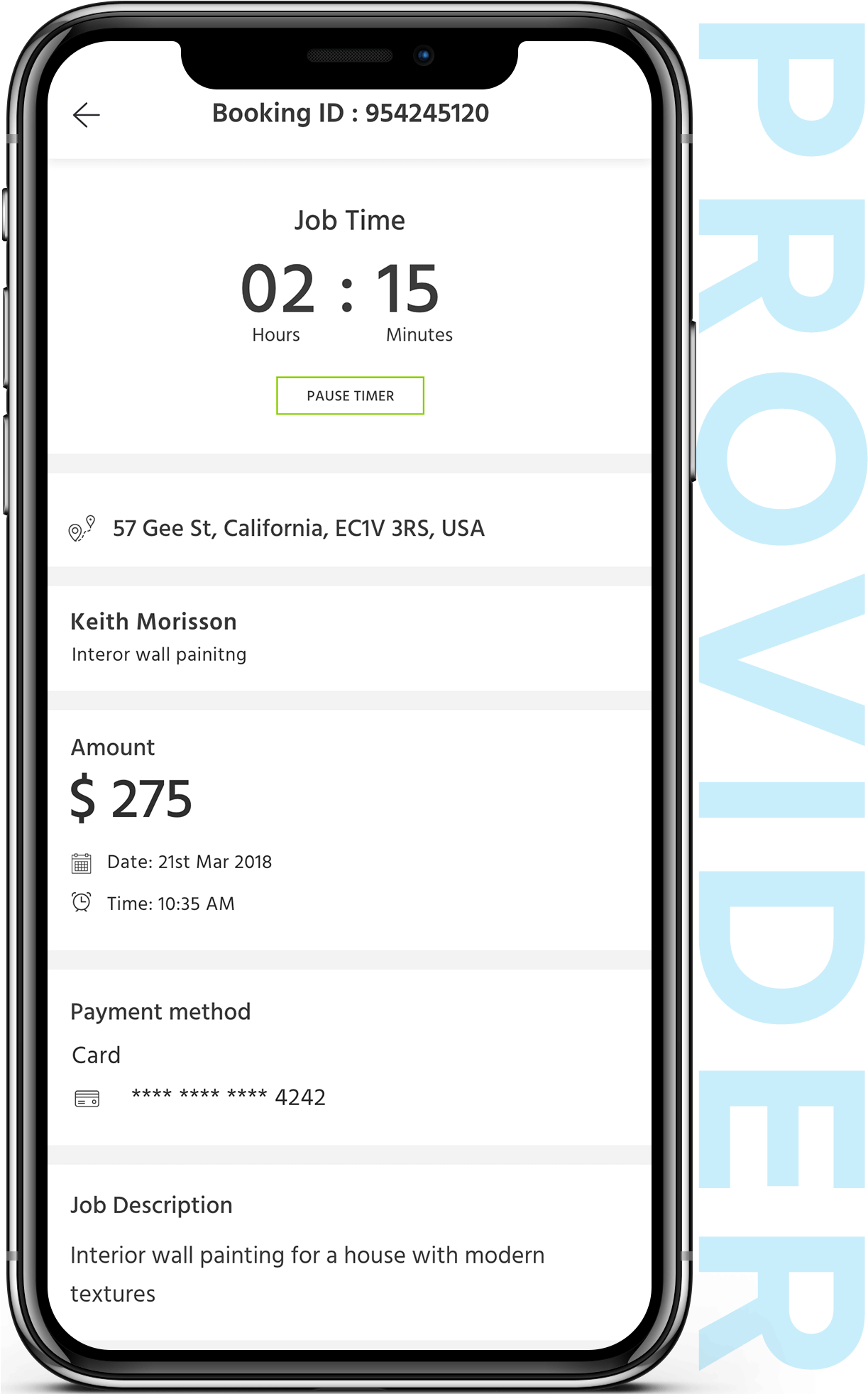 Job Timer - Smartphone (1396x1963), Png Download