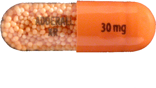 Adderall Is A Drug That Helps People With Adhd To Focus - Adderall 30 Mg (600x419), Png Download