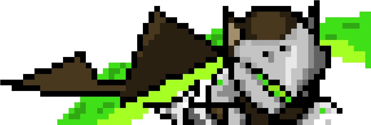 Genji Head Pixel - Carbon Fibre Pixel Genji (1380x500), Png Download