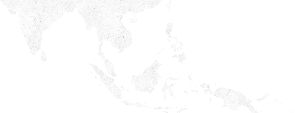 Map Of South East Asia - South East Asia Black (1019x390), Png Download