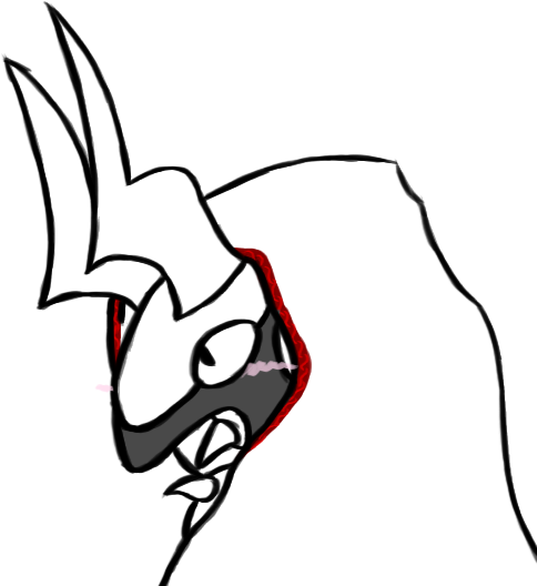 Here Have A Doodle Of Scolipede Genji (500x533), Png Download