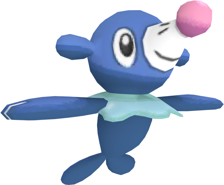 Download Zip Archive - Popplio Model (750x650), Png Download