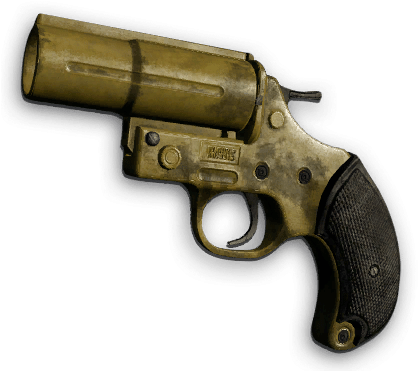 Flare Gun - Far Cry 2 Flare Pistol (419x377), Png Download