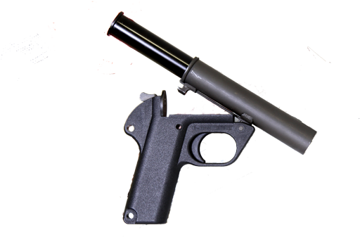 Kennesaw Cannons Sub-caliber Device Flare Gun Insert - Heckler Und Koch P2a1 (600x400), Png Download