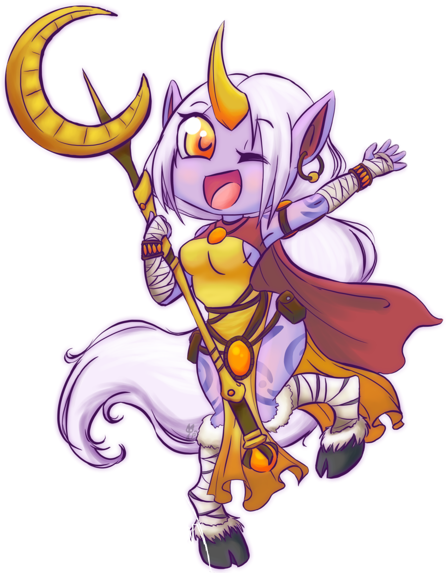Report Abuse - Soraka Chibi (915x1175), Png Download