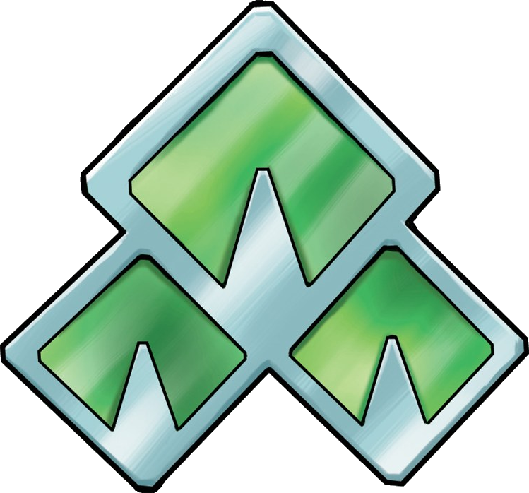 Forest Badge - Forest Badge Pokemon (749x698), Png Download