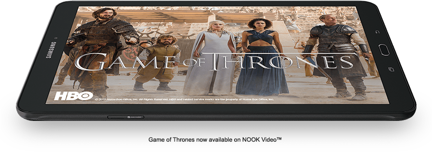 Bn Samsung Galaxy Tab E Nook Flat - Flat Panel Display (870x350), Png Download