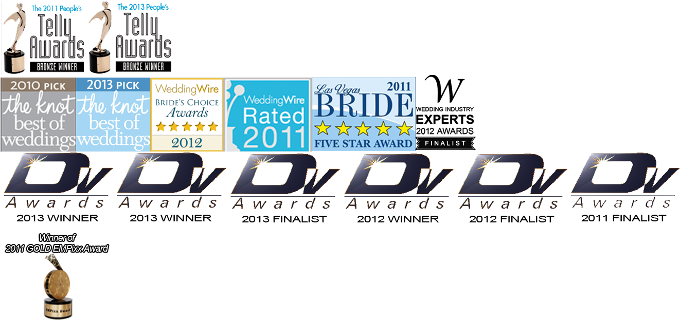Awards Badges Videographer Awards Logo - Knot Best Of Weddings 2010 (1357x695), Png Download