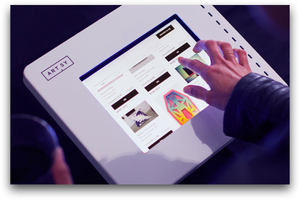 Artsy Kiosk - Display Advertising (603x402), Png Download