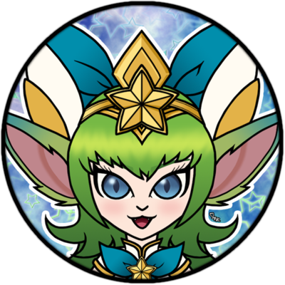 Star Guardian Lulu Pin - Cartoon (400x400), Png Download