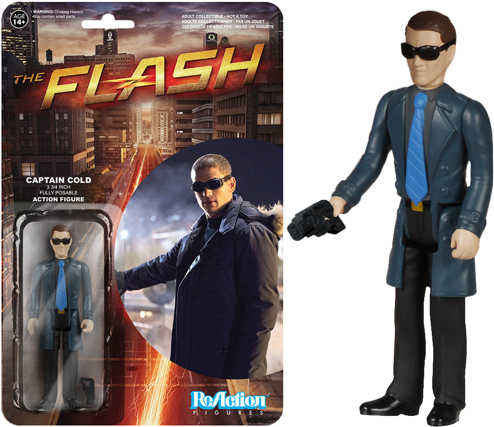 The - Flash Captain Cold Action Figure (977x844), Png Download