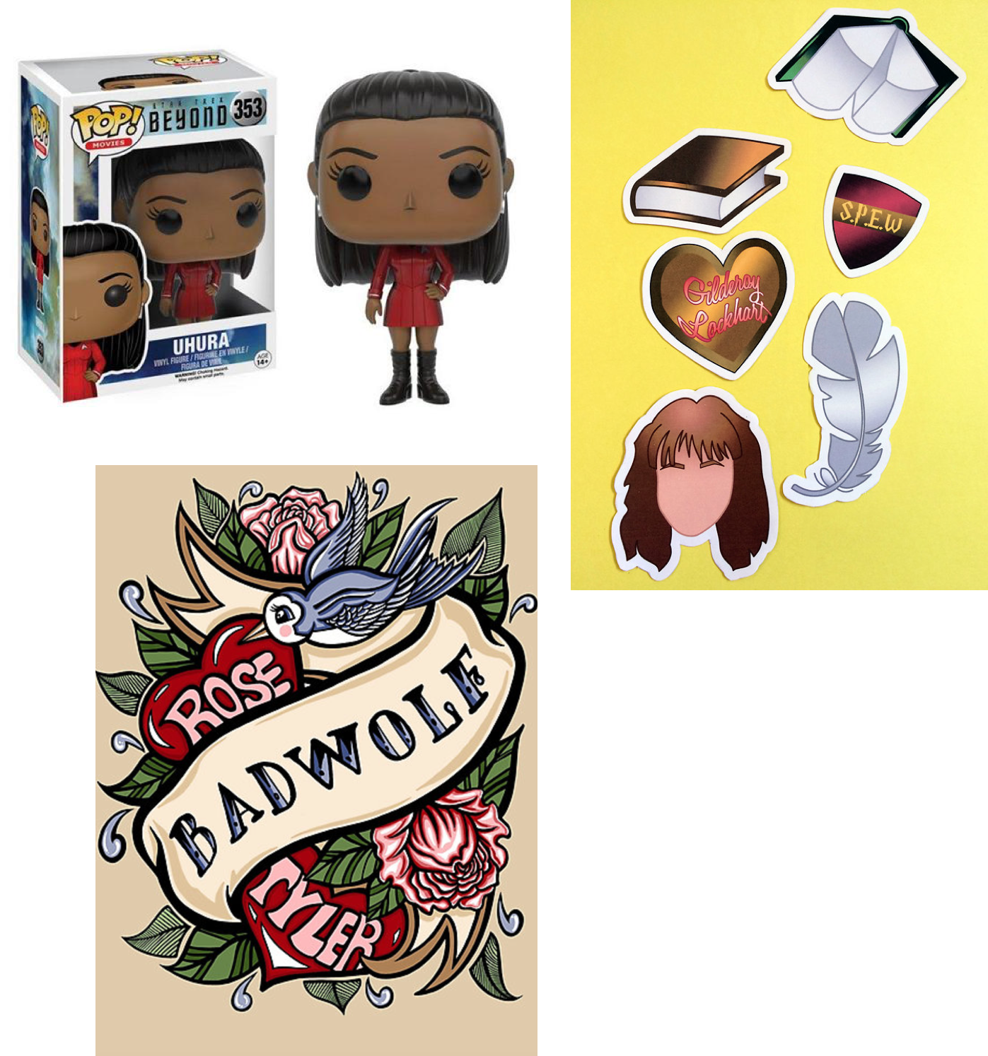 There Are Six Marvel Ous Items In My Dream Crate - Pop Star Trek Beyond (1397x1494), Png Download