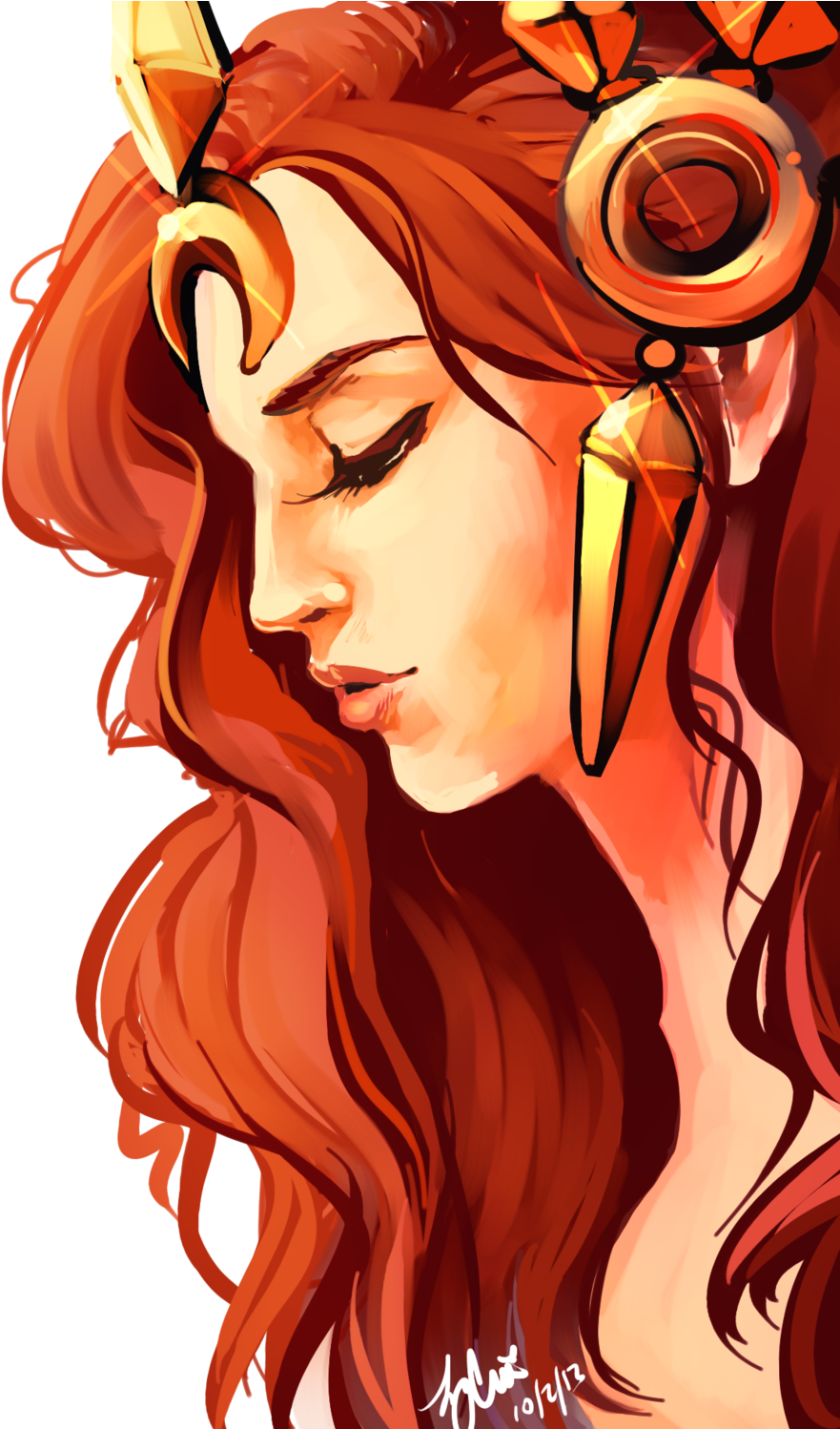 Http - //31 - Media - Tumblr - N0cco3cmux1rcm3hko1 - Leona League Of Legends Fan Art (1024x1497), Png Download