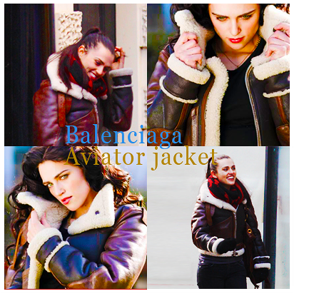 Balenciaga Aviator Jacket - Katie Mcgrath Joe Dempsie (500x500), Png Download