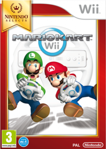 Nintendo Selects Mario Kart Wii (500x500), Png Download