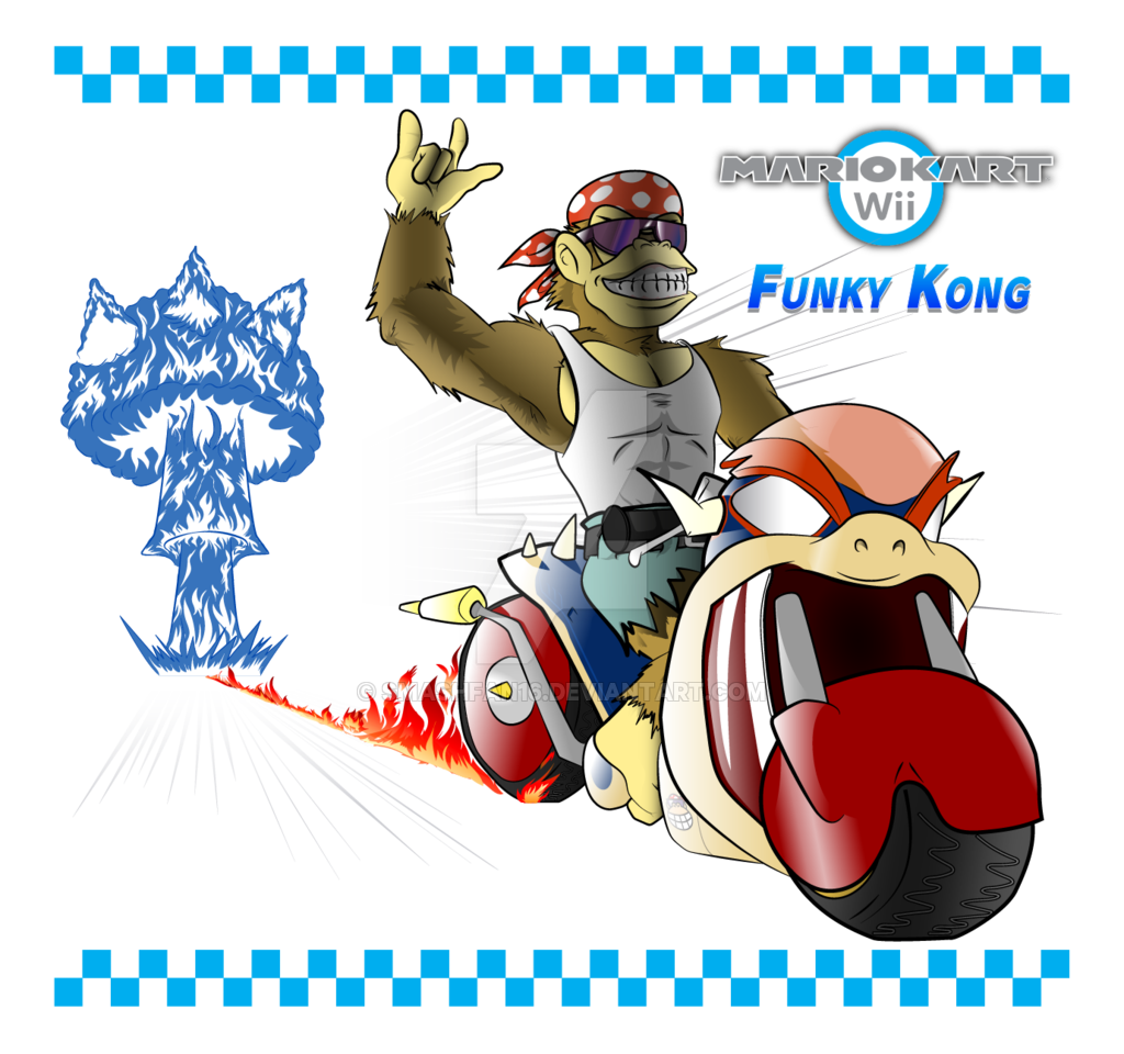 Wii's Pro Racer Xd This Dude Is A Totally Crack Getting - Mario Kart Wii (1024x960), Png Download
