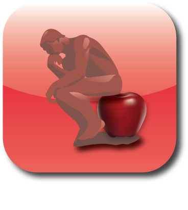Thinker Icon Final - Portable Network Graphics (612x792), Png Download