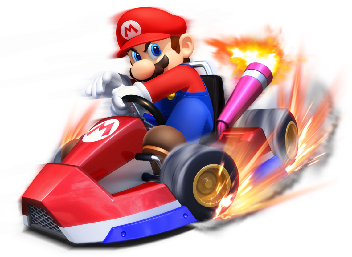 Mario Kart Vr Png (1200x1013), Png Download