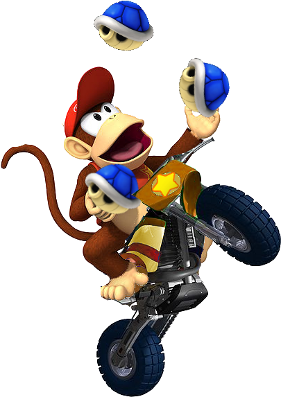 Mario Kart Characters Luigi (489x618), Png Download