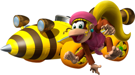[ Img] - Mario Kart 7 Bee (577x327), Png Download