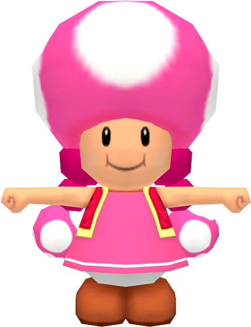 Download Zip Archive - Mario Kart Wii Toadette (750x650), Png Download