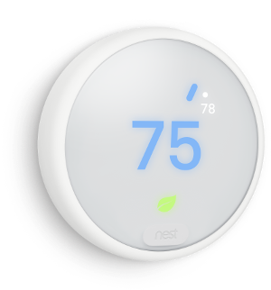 Ars Is Now Offering A Nest Thermostat As A Standard - Nest Thermostat E White T4001es (350x350), Png Download
