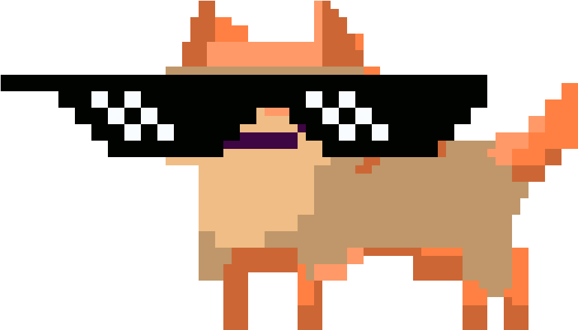 Mlg Doge - Vector Graphics (1200x1200), Png Download