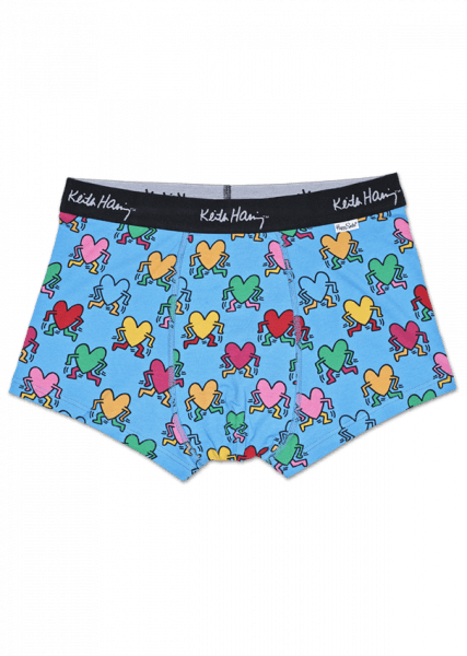 Keith Haring Running Hearts Trunk - Keith Haring Underwear (427x600), Png Download