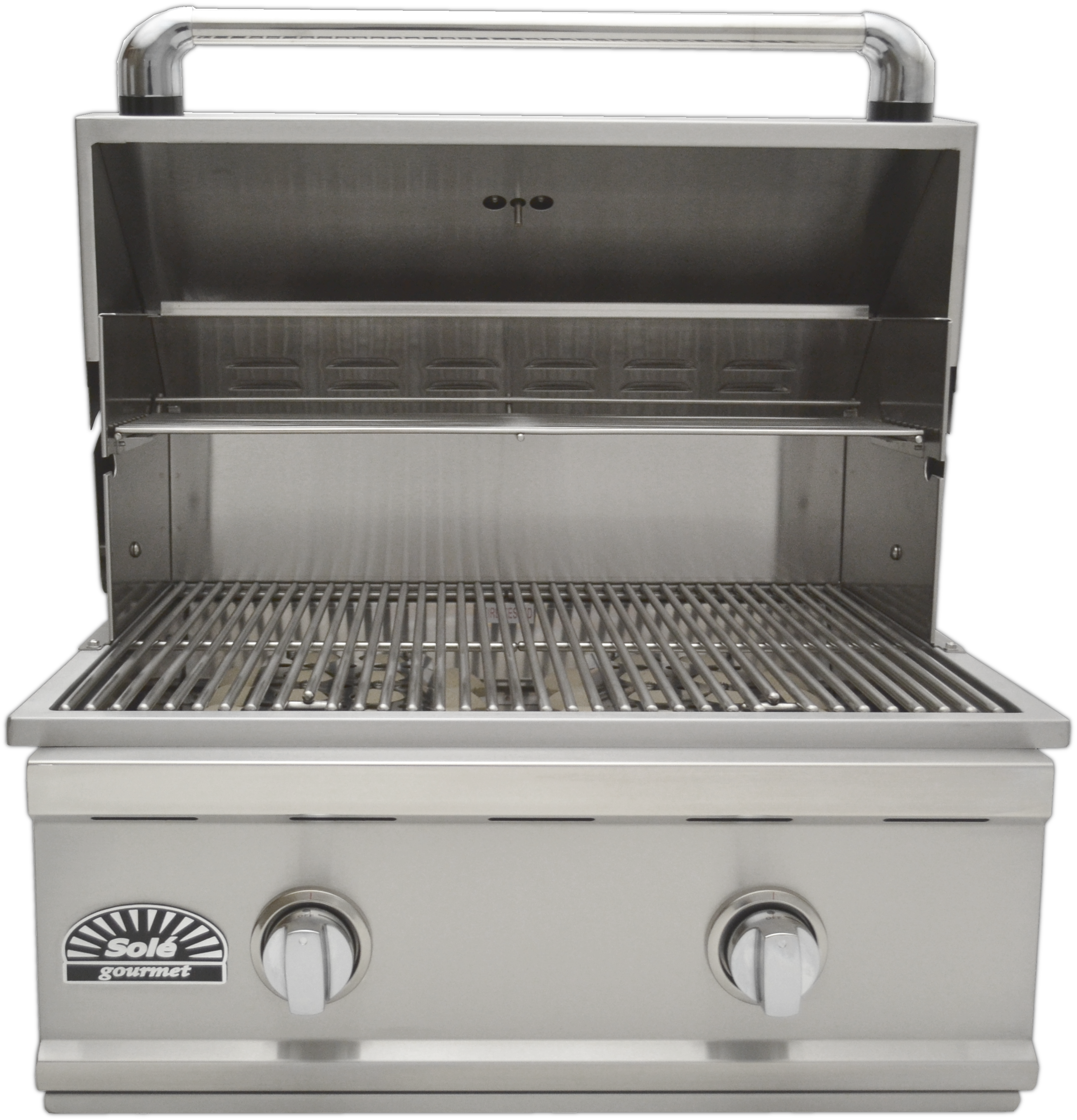 Front Side, Open - Sole 26 Inch Luxury Tr Natural Gas Grill (2610x2713), Png Download