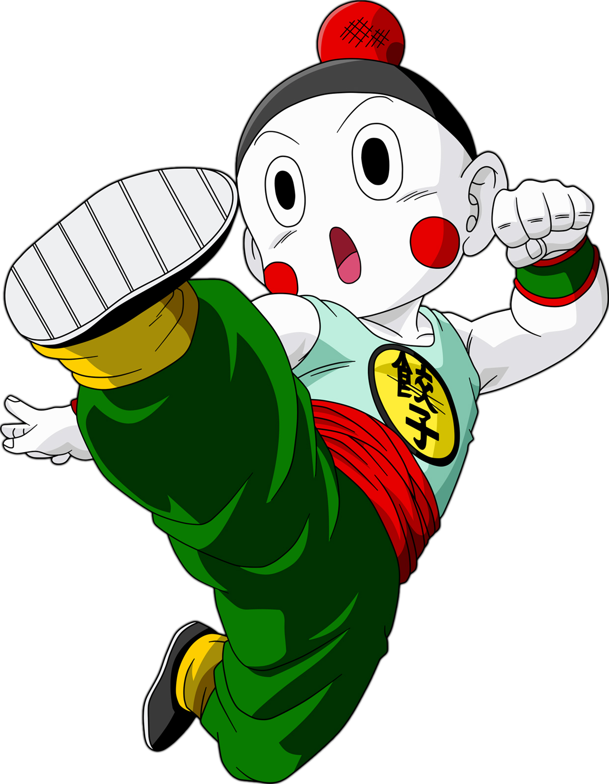 Depois De Passar Por Fervorosos Treinamentos Com Kami-sama, - Dragon Ball Z Chiaotzu (1238x1594), Png Download