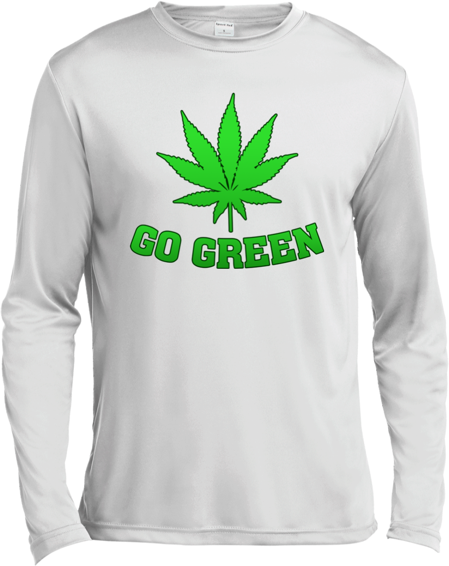 Go Green Weed T Shirt Vape Nation Marijuana Leaf 420 - T-shirt (1155x1155), Png Download