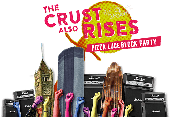 Pizza Luce Block Party - Accidental Life Of Jessie Jefferson (jessie Jefferson (587x412), Png Download