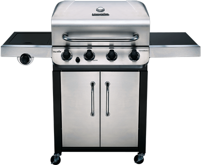 4 Burner Gas Grill - Char-broil 463276517 Performance 650 6 Burner Cabinet (551x338), Png Download