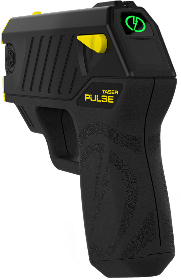The Taser Pulse Features Laser Assisted Targeting, - Taser Png (1007x1280), Png Download