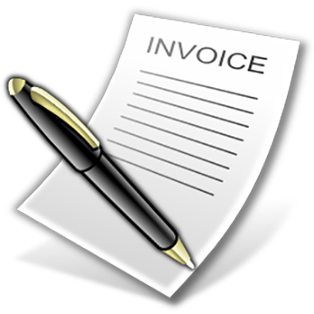 Manage Invoices - Sales Invoice Icon Png (350x350), Png Download