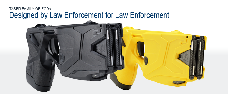 Taser X-2, The Most Advanced Of The Le Tasers - Law Enforcement Tasers (730x300), Png Download