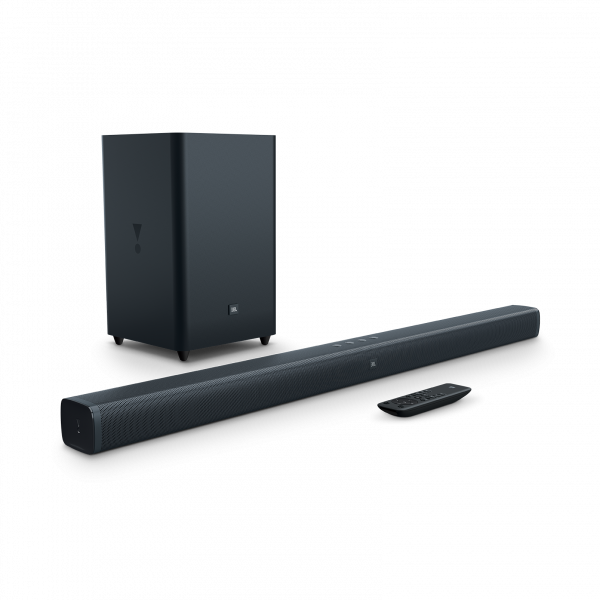 1 Channel Soundbar - Jbl Bar 2.1 2.1-channel Soundbar With Wireless Subwoofer (600x600), Png Download