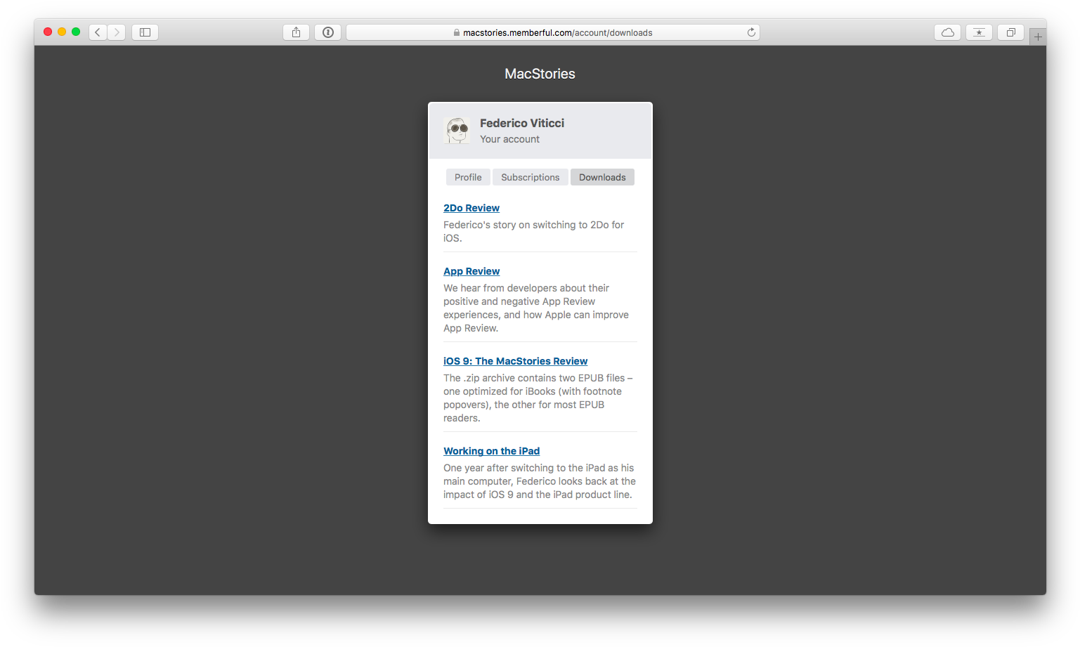 Download The Epub Files From Your Club Macstories Profile - Apple Expedited Review Example (1552x932), Png Download