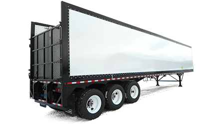 Semi Remorque A Copeaux Billots - Trailer Truck (468x286), Png Download