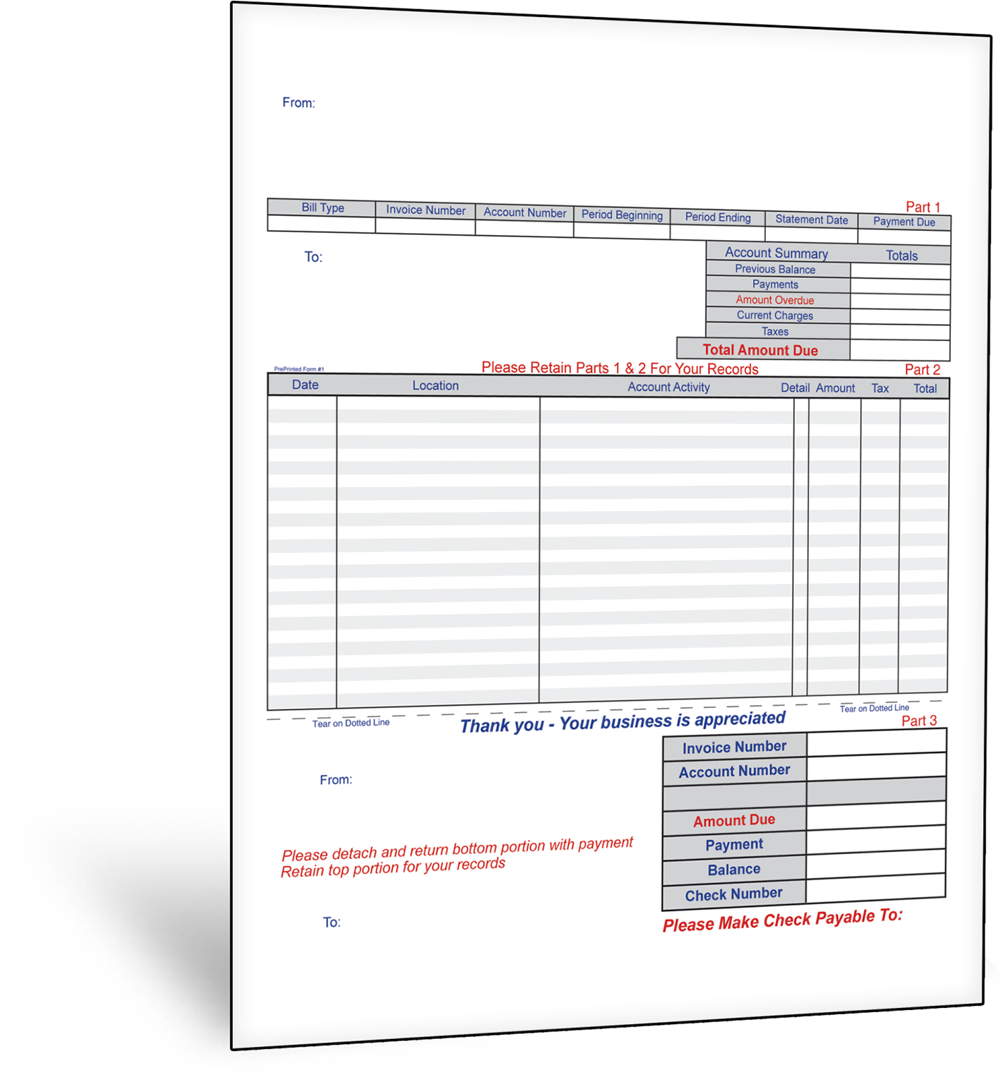 Invoice Form Adkad Technologies Inc Png Invoice With - Invoice (1684x1523), Png Download