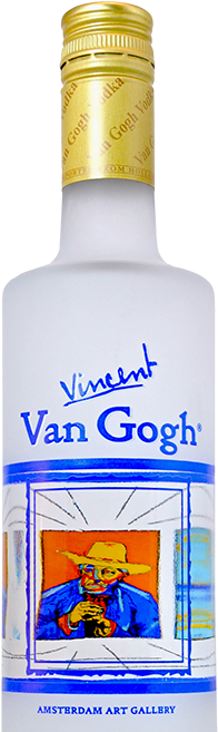 Van Gough Vodka - Vincent Van Gogh Dutch Chocolate Vodka - 750 Ml Bottle (600x656), Png Download