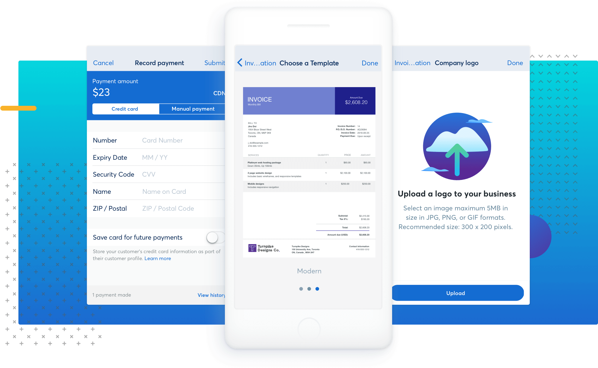 Invoicingmobile Showcase - Graphics (1980x1236), Png Download