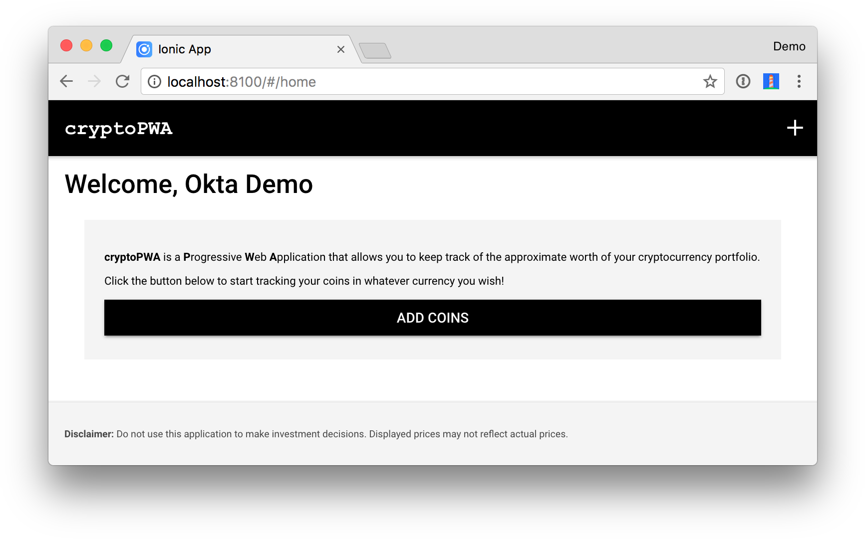 You Should Be Able To Add Cryptocurrency Holdings As - Home Page (1764x1104), Png Download