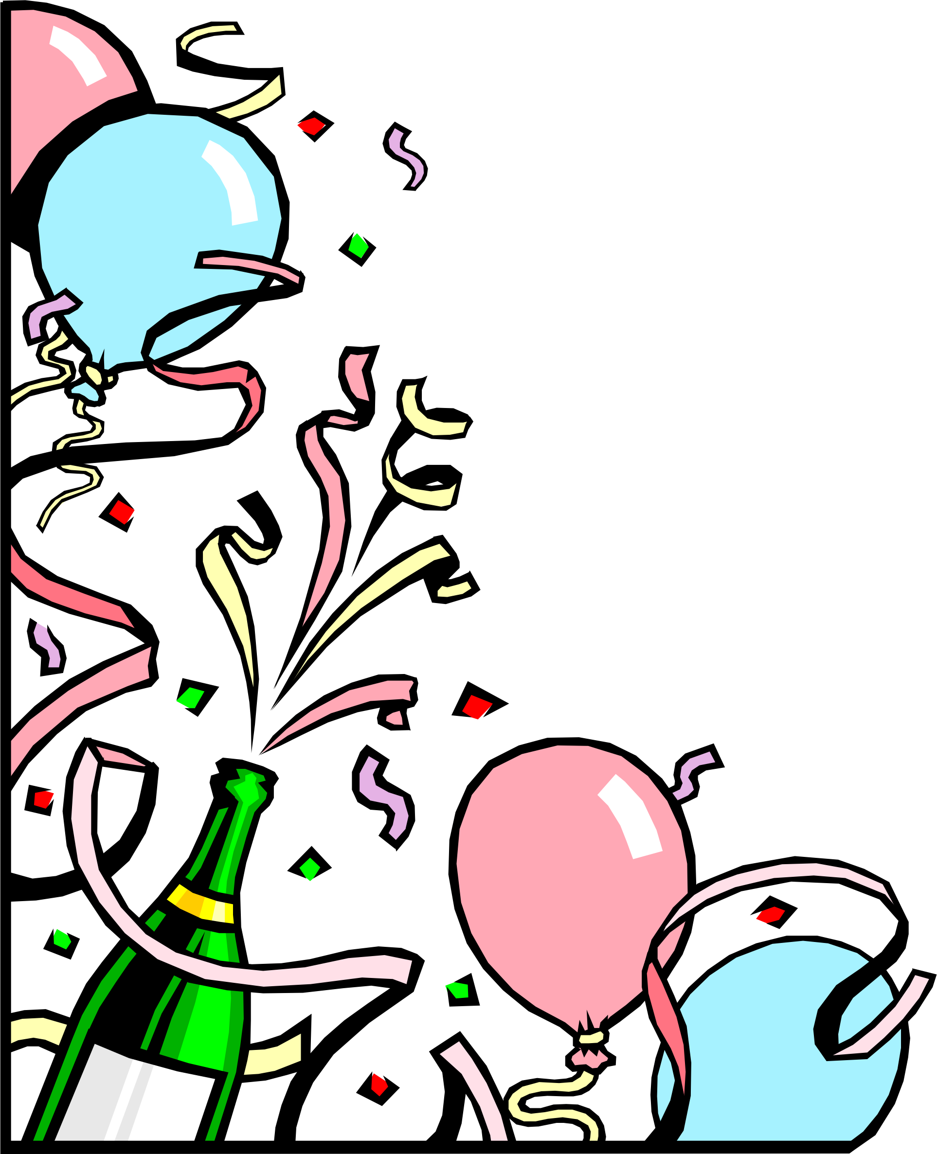 Big Image - Champagne Clip Art (1926x2373), Png Download