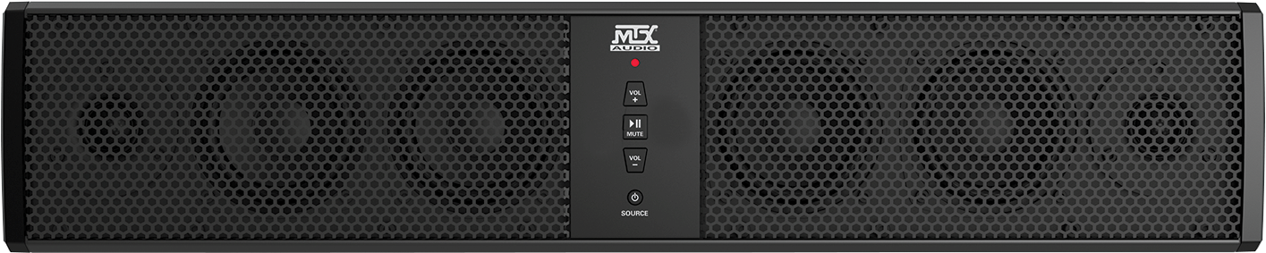 Sku - Mud6sp - Mtx 6 Speaker Soundbar Mud6sp (1500x406), Png Download