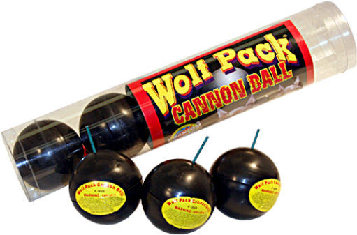 Wolf Pack Cannon Ball 5 Pc - Wolf (525x525), Png Download